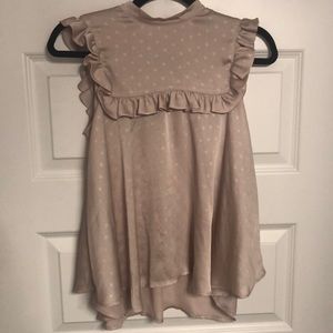 Ruffle Top (Size Small)